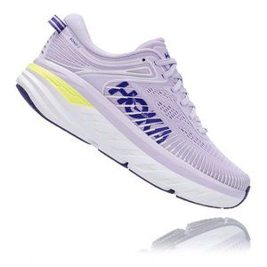 Hoka One One Bondi 7 Women Purple Heather/Clematis Blue